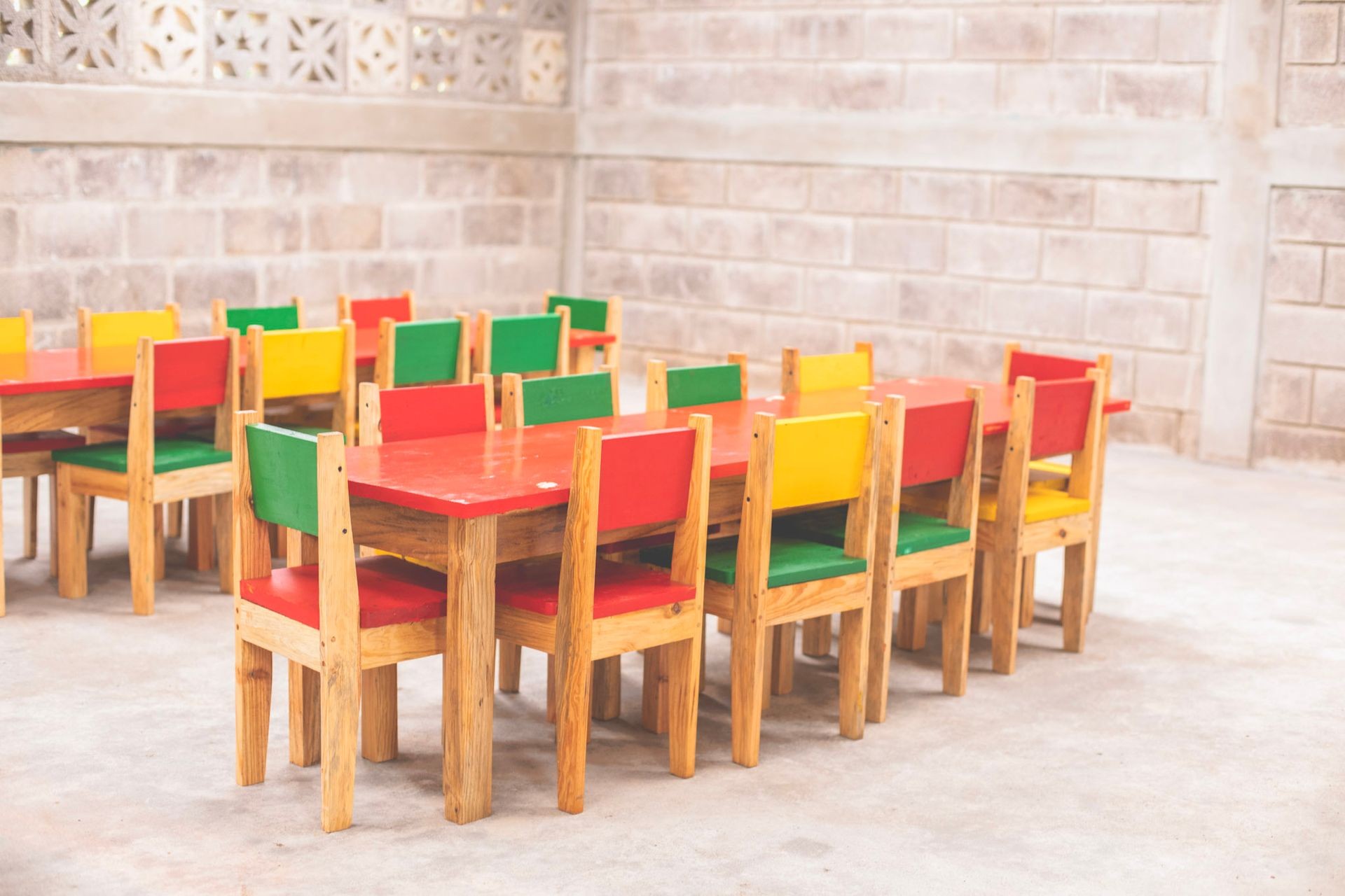 Photo of desks